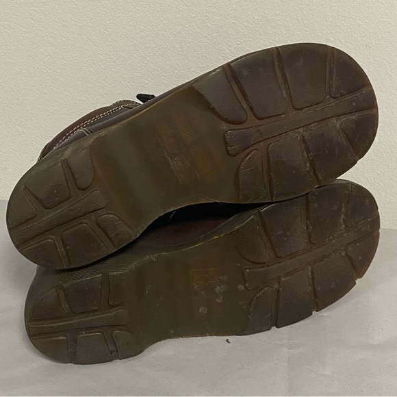 Doc Martens Boots Women’s 10 Brown Leather 8542 Ankle Lace-Up Boots Toya Boots - Picture 11 of 16